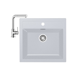 Zlewozmywak Franke SID 610 biały + bateria FN 0147